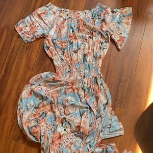 Showpo floral maxi dress